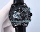 Copy Omega Speedmaster Black Case Black Chronograph Dial Watch 44MM (3)_th.jpg